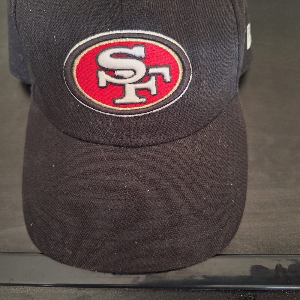 Black SF Logo Cap By 47 Brand